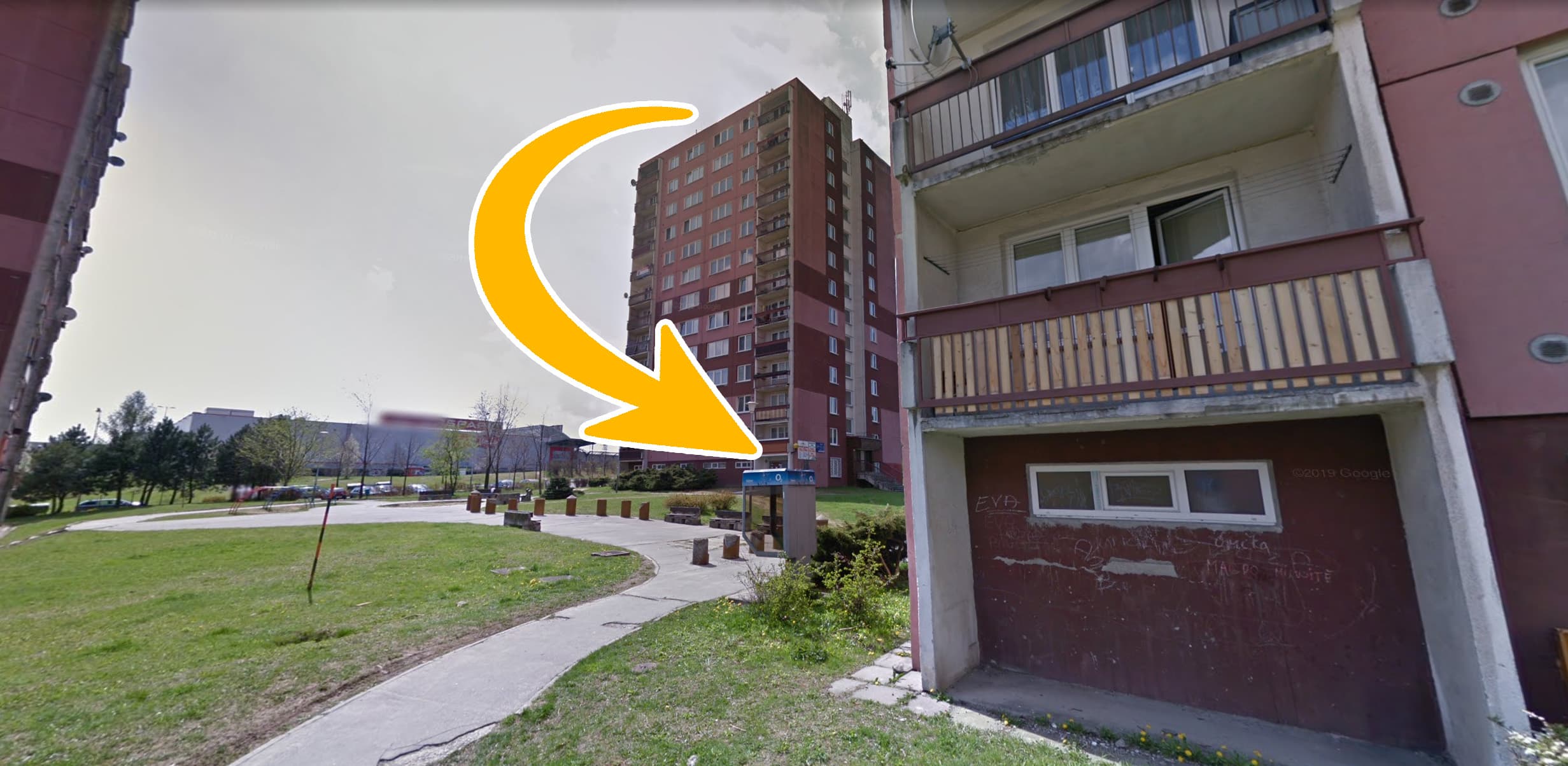 Budova s holičstvím Upomalé – Milana Fialy 247/3, Ostrava-Dubina